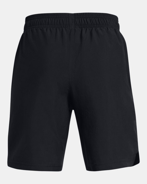 Boys' UA Tech™ Woven Wordmark Shorts in Black image number 1